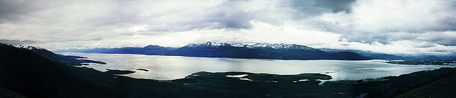 Beagle Channel in the Patagonia