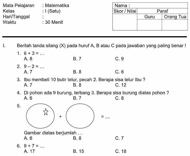 Mempersiapkan Diri untuk Ujian Tengah Semester: Tema 4 Kelas 1 SD