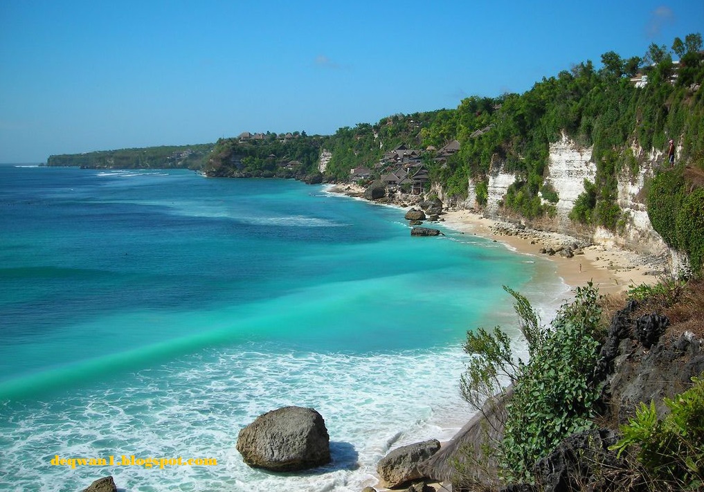 Foto Keindahan Obyek Wisata Pantai Sawarna Di Banten 