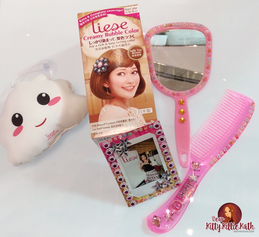 Liese Creamy Bubble Hair Color Now Available in Watsons Dear Kitty