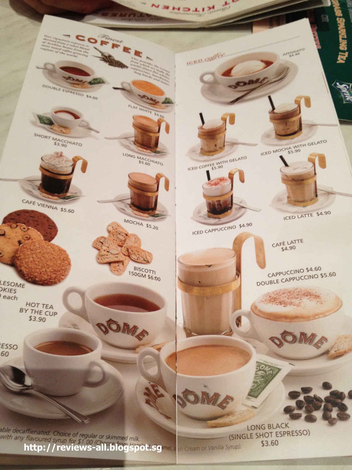 We'll Tell You A&W Couple's Blog Dôme Cafés Singapore