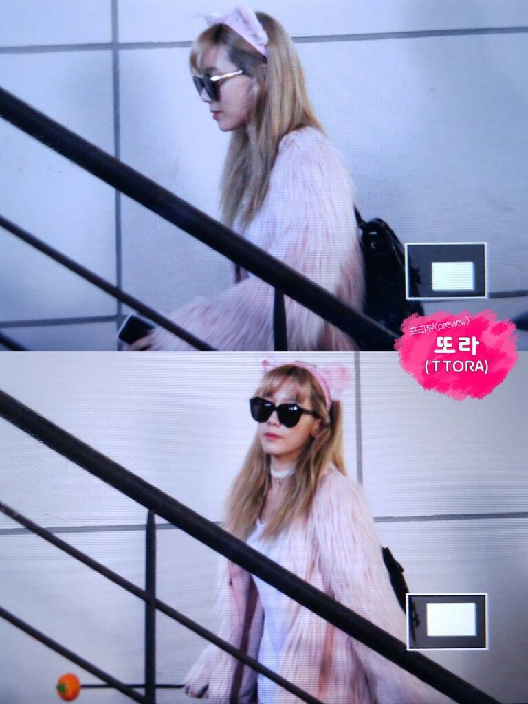 오늘 태연 출근길 (냥이코스프레) | 인스티즈