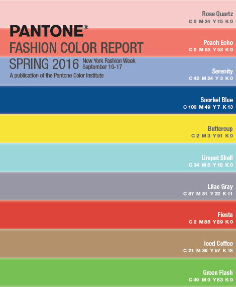 Work Better Not Harder Design Colour Trends For Spring 2016 Design Colour Trends For Spring 2016