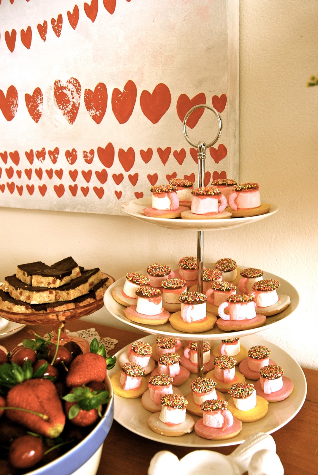 a jane day. [pink ribbon breakfast the food]