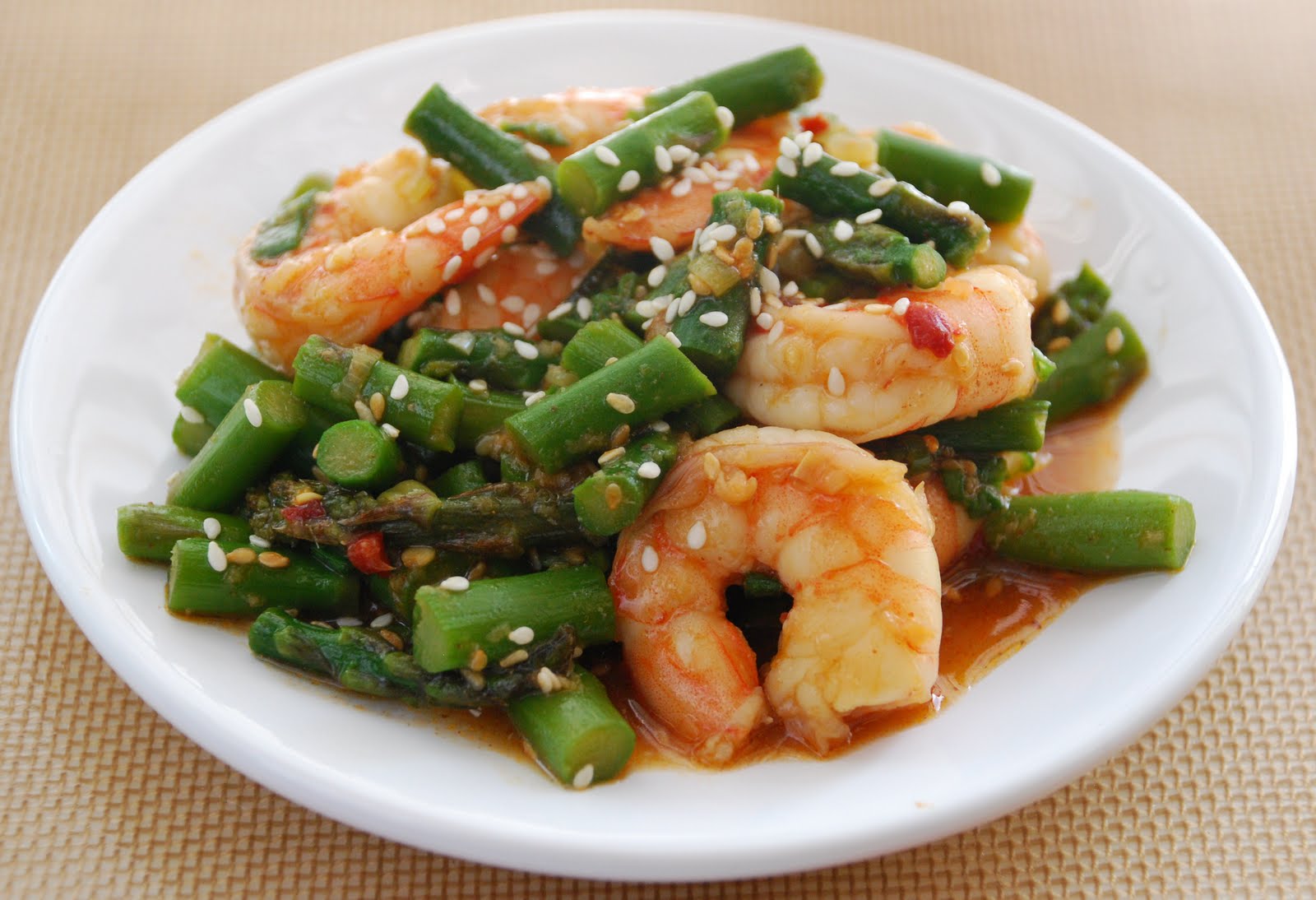 Everyday Insanity... StirFried Sesame Shrimp