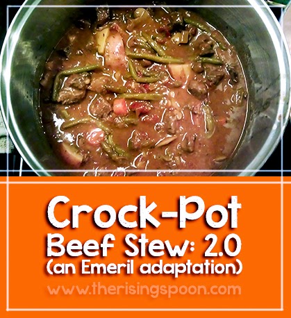 Emeril's Crock-Pot Beef Stew 2.0 | www.therisingspoon.com