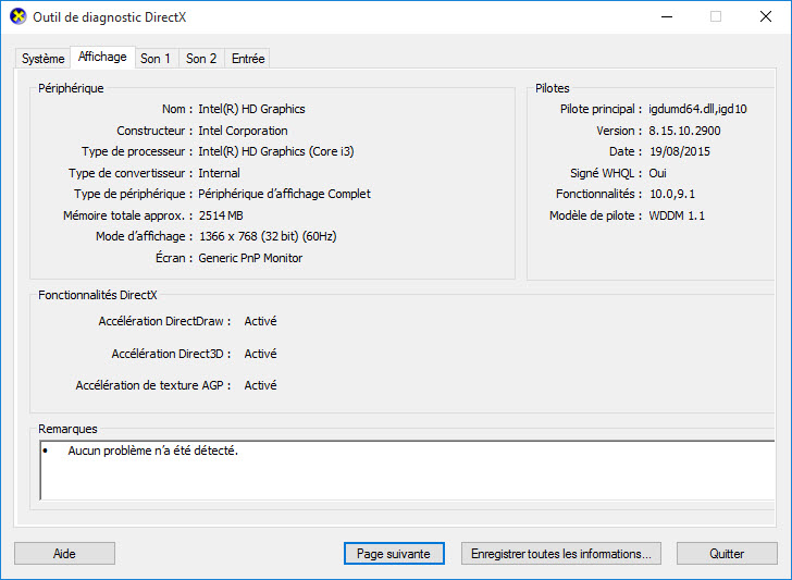 Windows 10 carte graphique non reconnue Astucesinformatique