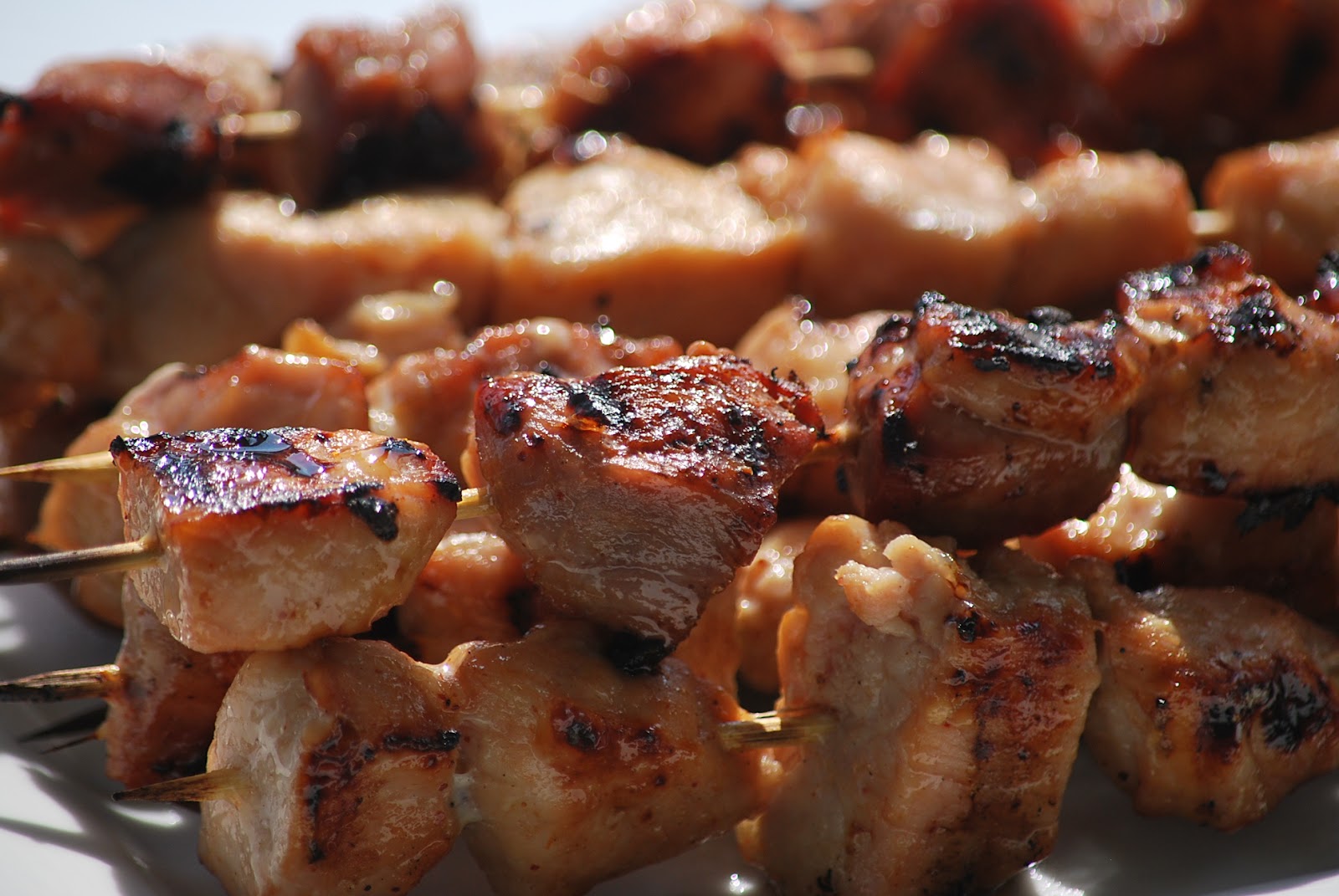 My story in recipes Grilled Pork Skewers