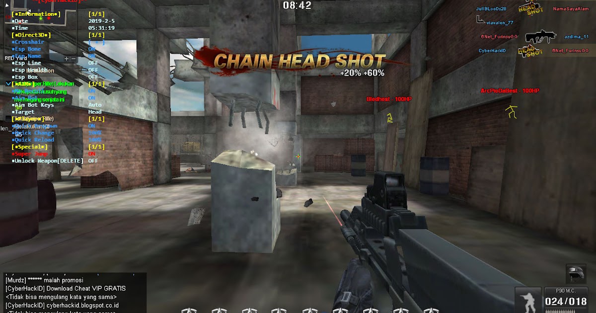 New Update Cheat Point Blank Beyond Limits 09 Febuari 2019