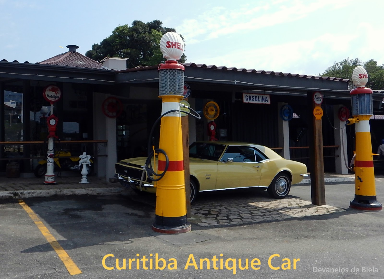 Bar temático todo feito com detalhes de carros, desde assentos, portas e  tudo mais. - Picture of Curitiba Antique Car - Tripadvisor