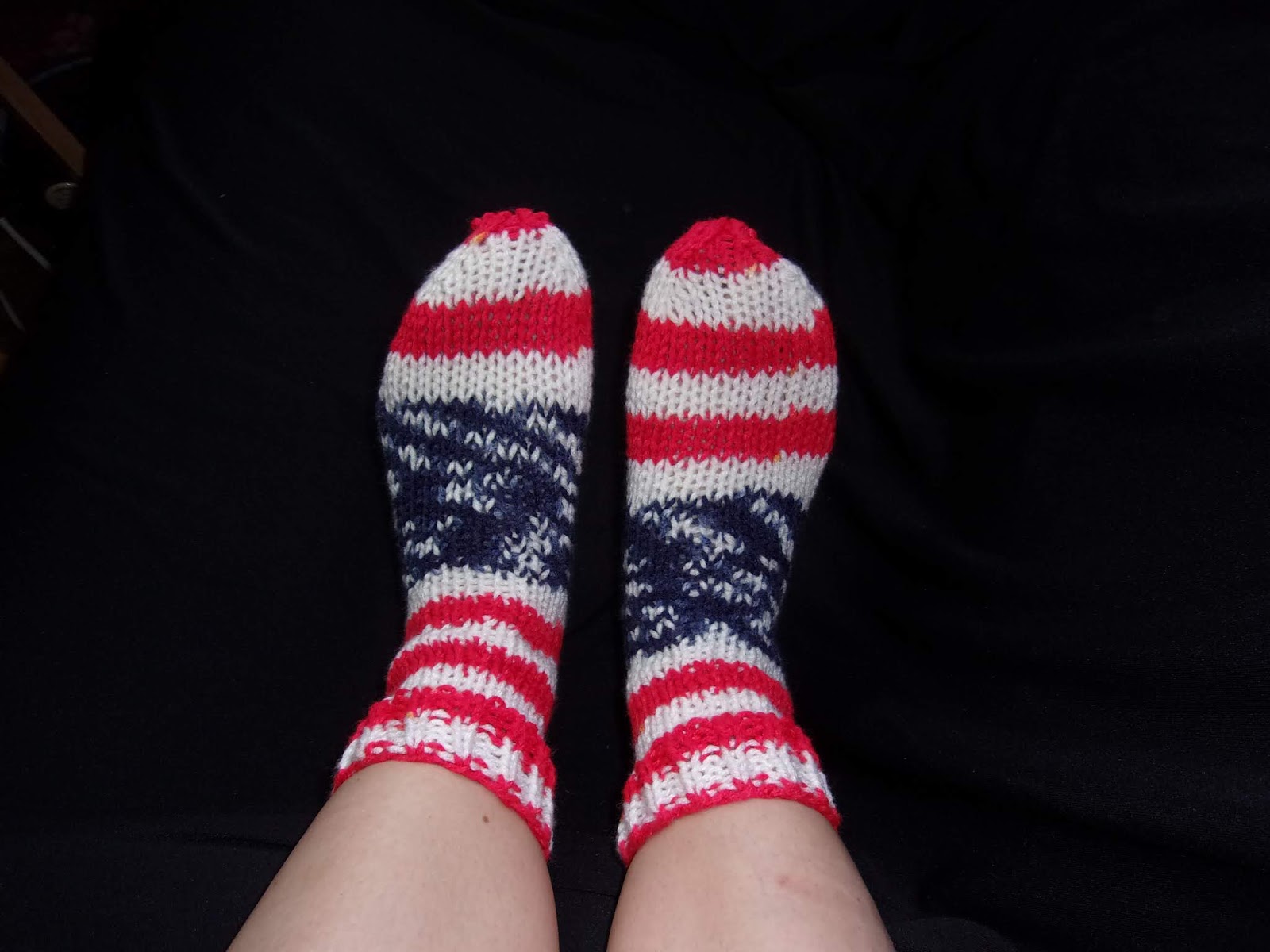 Blossoms and Blessings Worsted Weight Socks