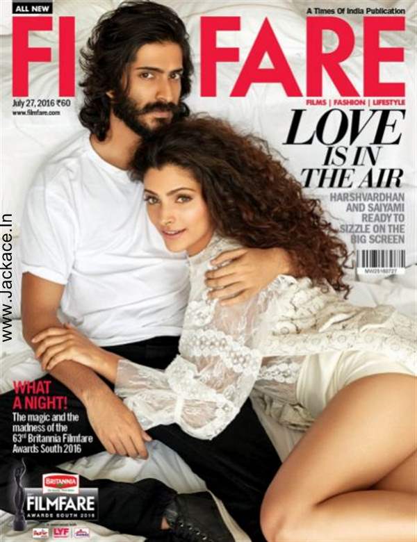 Hotness Overloaded: Harshvardhan Kapoor And Saiyami Kher On The Cover Page Of Filmfare