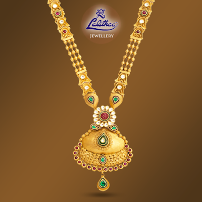 Lalithaa jewellery: Antique Collections at Llalithaa jewellery‬