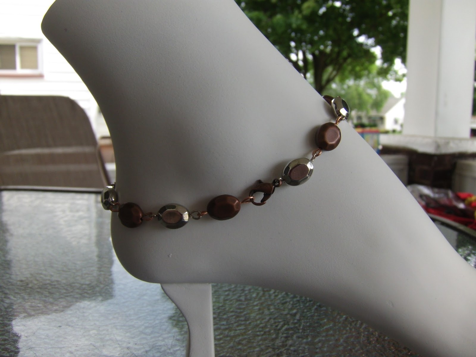 Creative Designs by Cheri Ankle Bracelet Blog Hop Hosted by Kashmira Patel