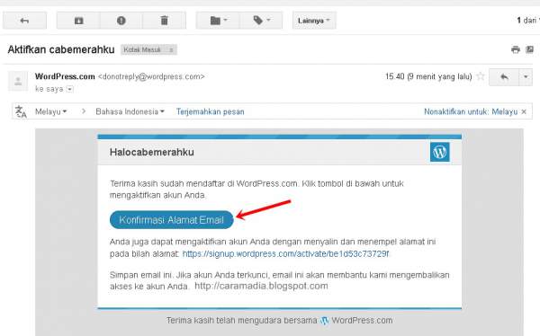 Membuat Blog Dari Wordpress | cara membuat blog gratis dari wordpress untuk pemula Membuat Blog Dari Wordpress | cara membuat blog gratis dari wordpress untuk pemula