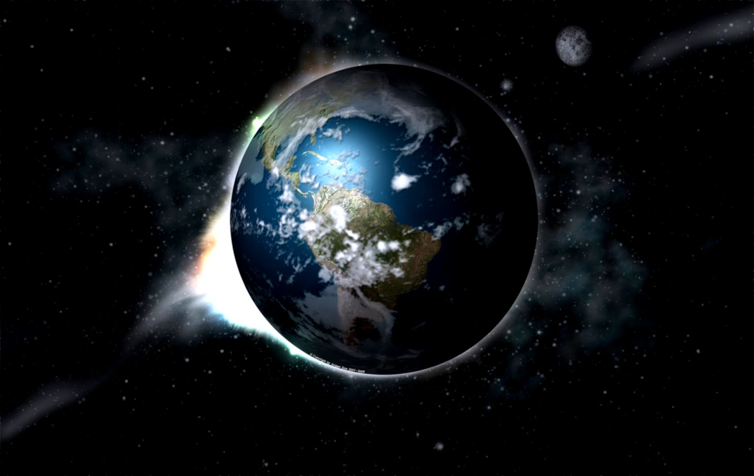 Wallpaper Cool Earth Globe