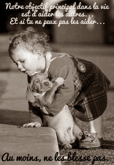Celui Qui T'aime Ne Te Blesse Pas La Page de la Sagesse : Ne blesse pas les autres