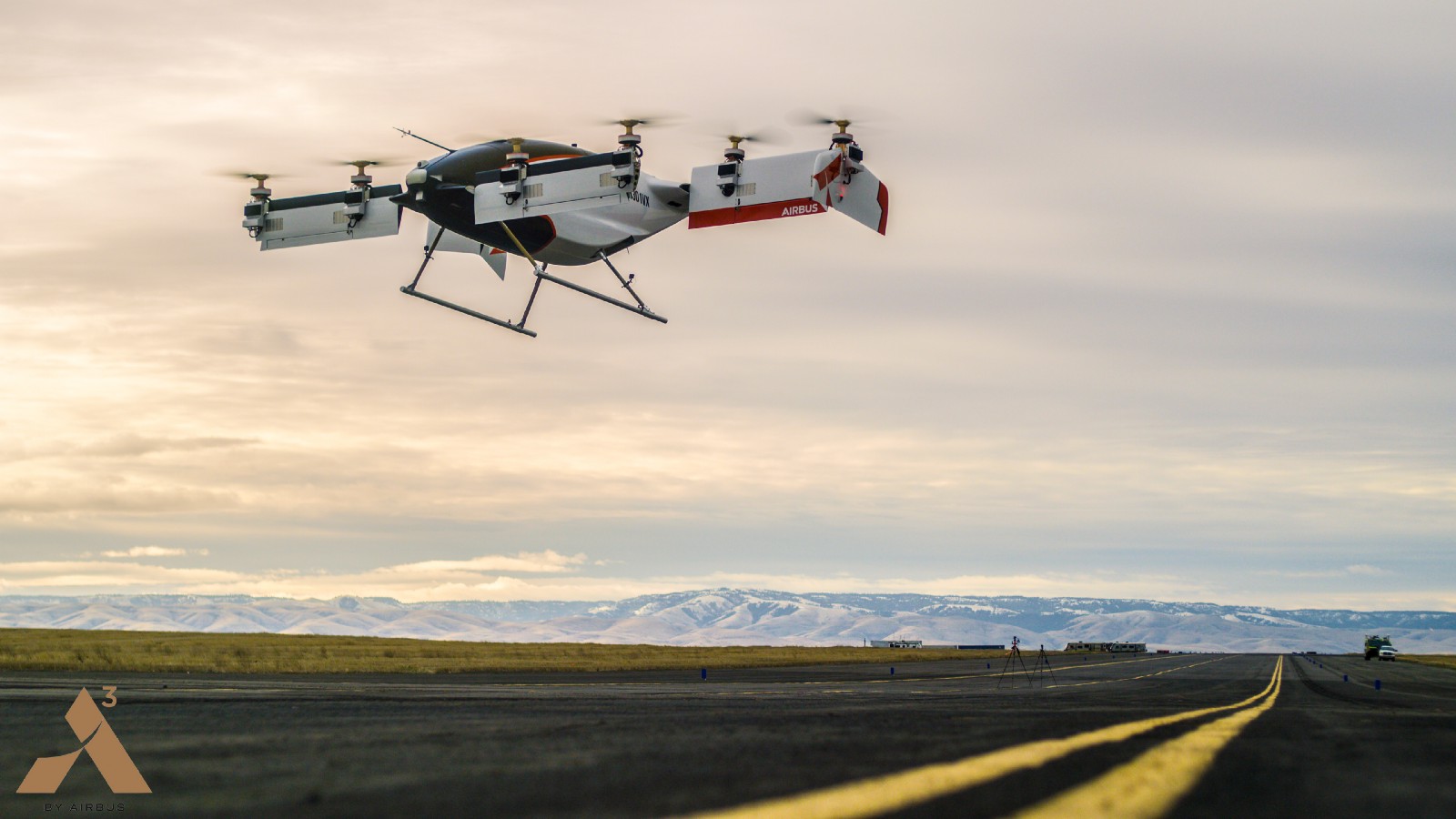 Airbus conducted its first test flight of its air taxi