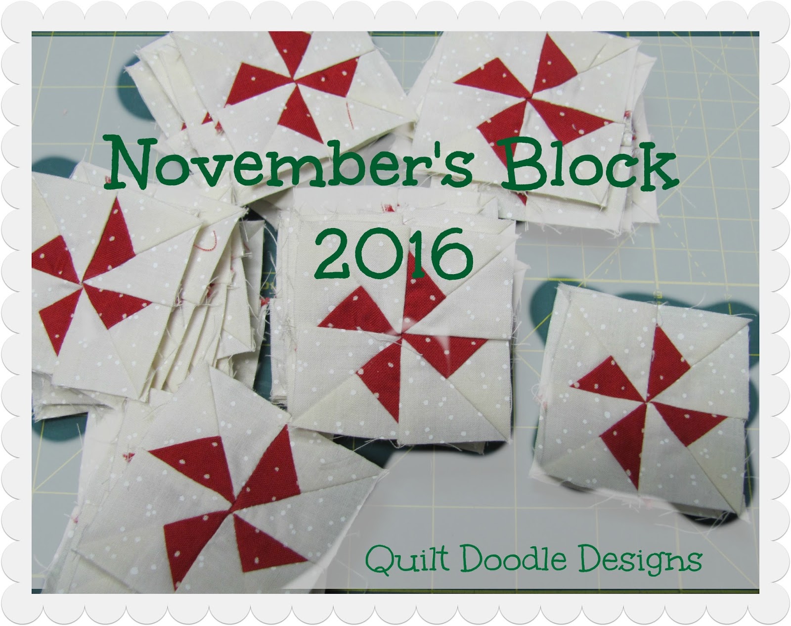 Quilt Doodle Doodles... BOM 2016