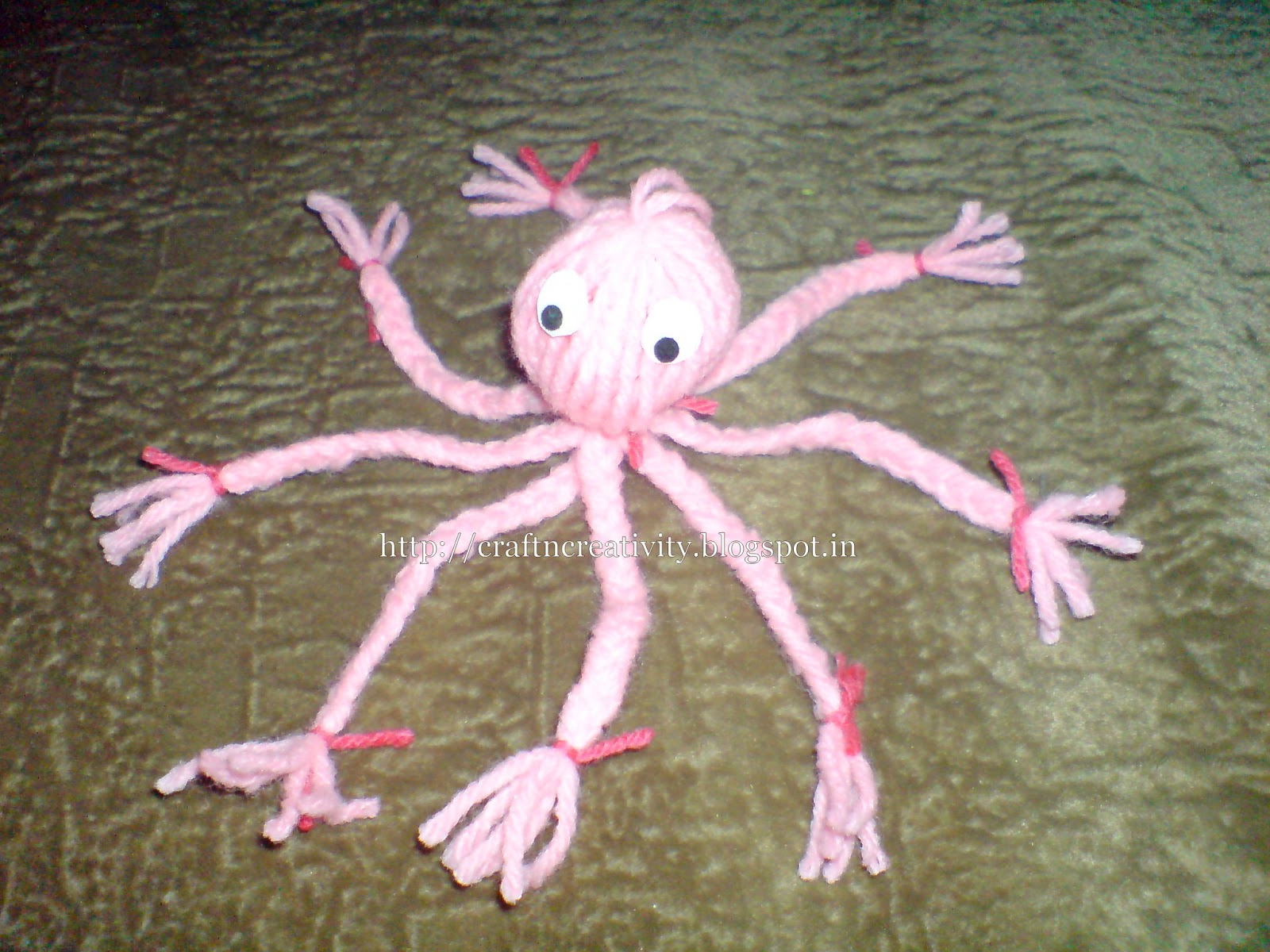 Craft n Creativity... Yarn/ wool octopus