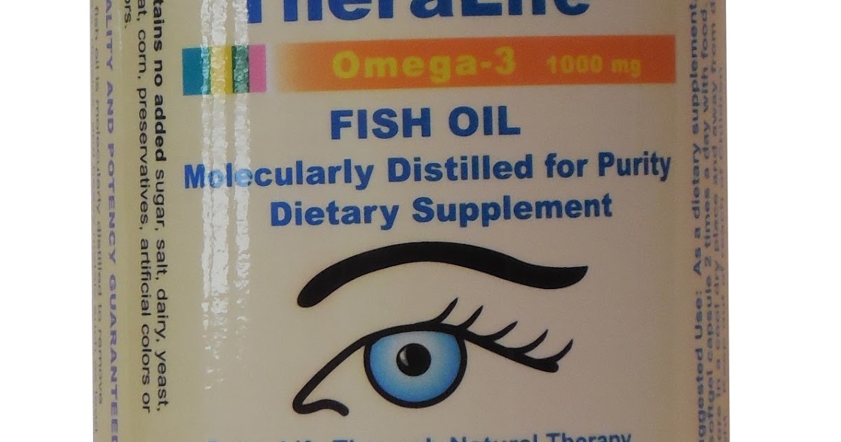 TheraLife Why Omega 3 Fish Oil Is Critical To Dry Eye Treatment