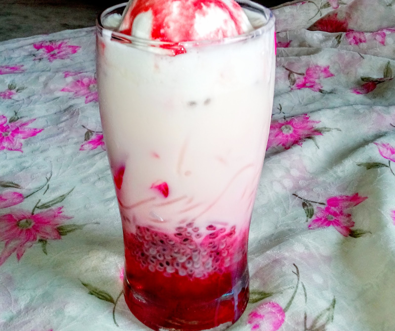 shaziya'srecipes falooda recipe with homemade falooda noodles
