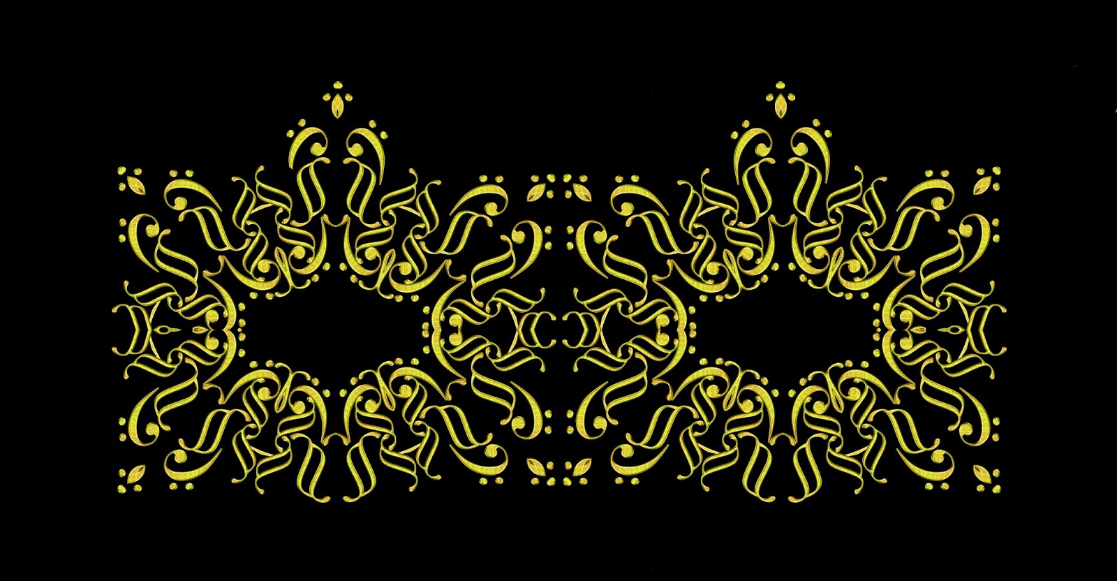 Golden embroidery Golden embroidery