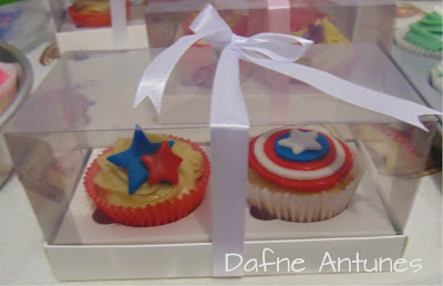 cupcakes Capitão América