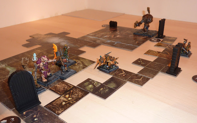 A report from Dungeon Saga, Warlord of Galahir - Mission 4: The Bouncers.