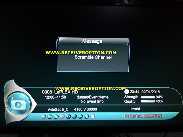 HOW TO ENTER POWERVU KEY IN STARTREK SR-9990 HD RECEIVER