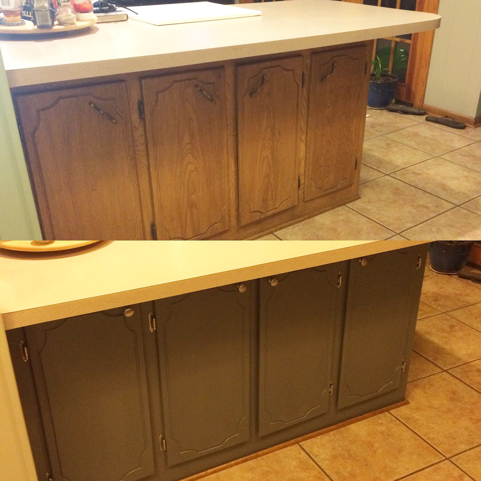 Crazy Little Thing Called Life: Updated Kitchen Cabinets...OH MY!!!