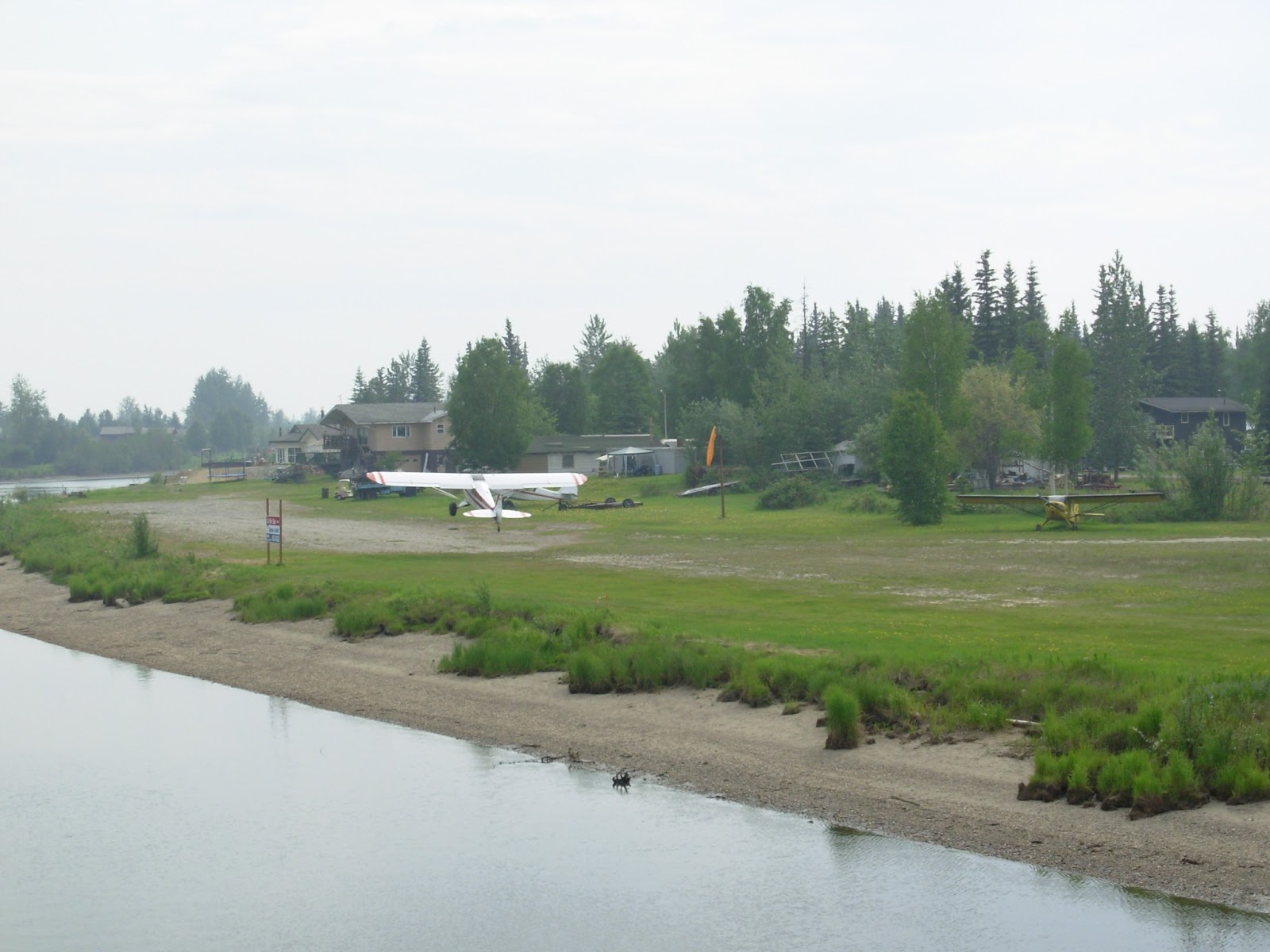 Nesbitt Travels Rivers Edge Campground, Fairbanks, Alaska