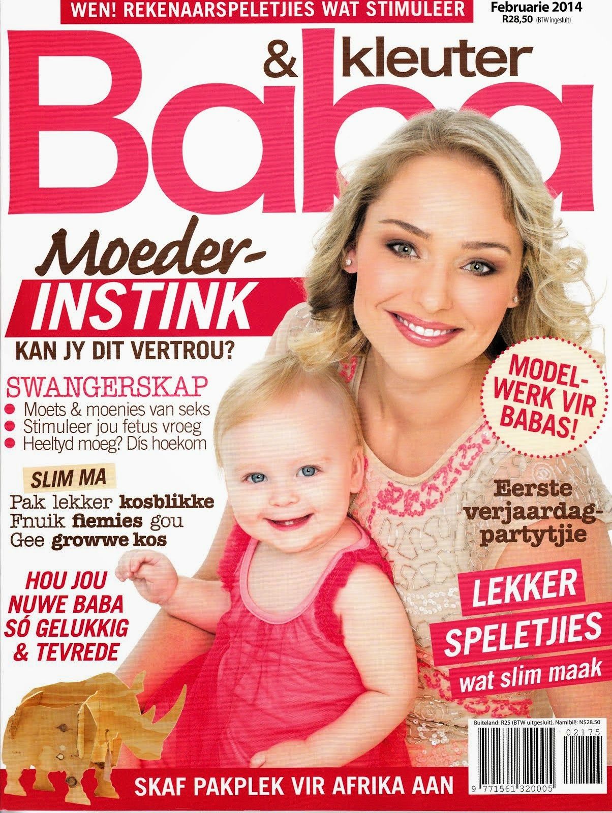 Baba en Kleuter Magazine February 2014