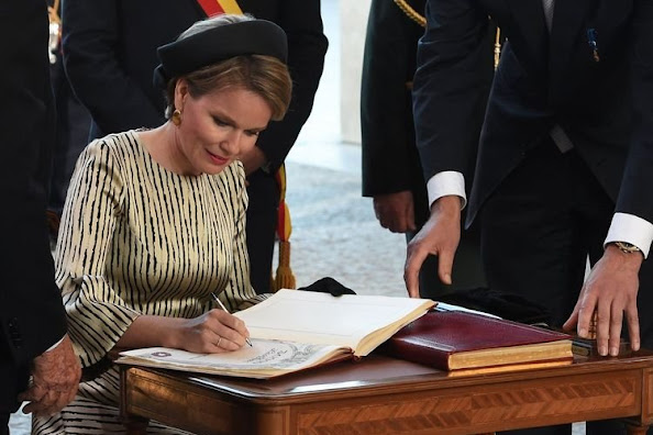 Queen Mathilde of Belgium attended the 30,000th 'Last Post' ceremony at the Menin Gate