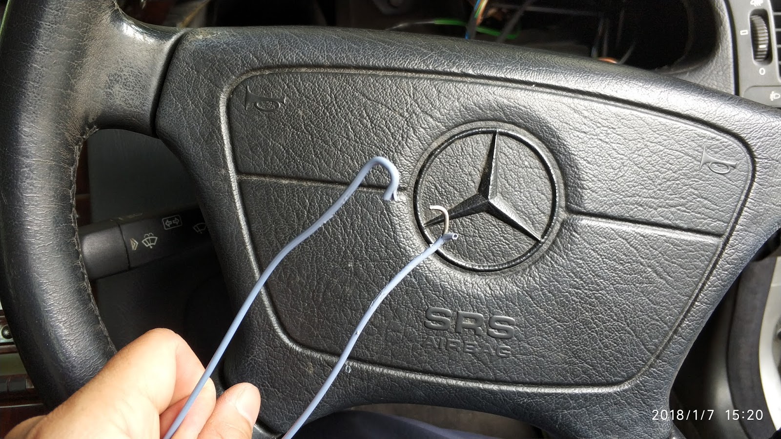 Project W210 Removing the Instrument