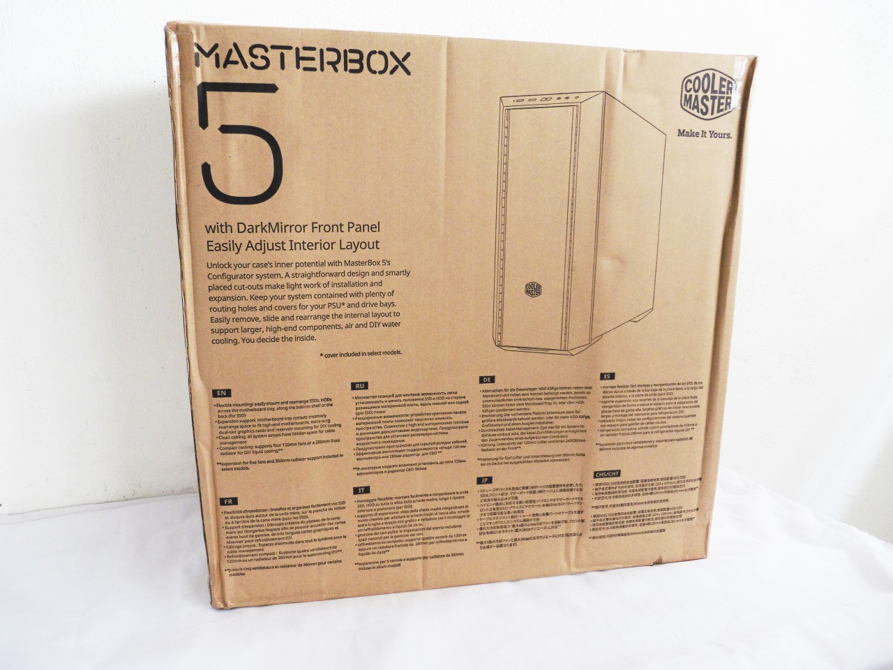 Cooler Master MasterBox 5 Dual Tone Review 4