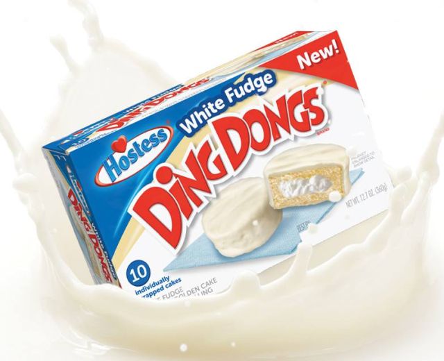Hostess Trots Out New White Fudge Ding Dongs and Peanut Butter Ho Hos Brand Eating Hostess Trots Out New White Fudge Ding Dongs and Peanut Butter Ho Hos Brand Eating