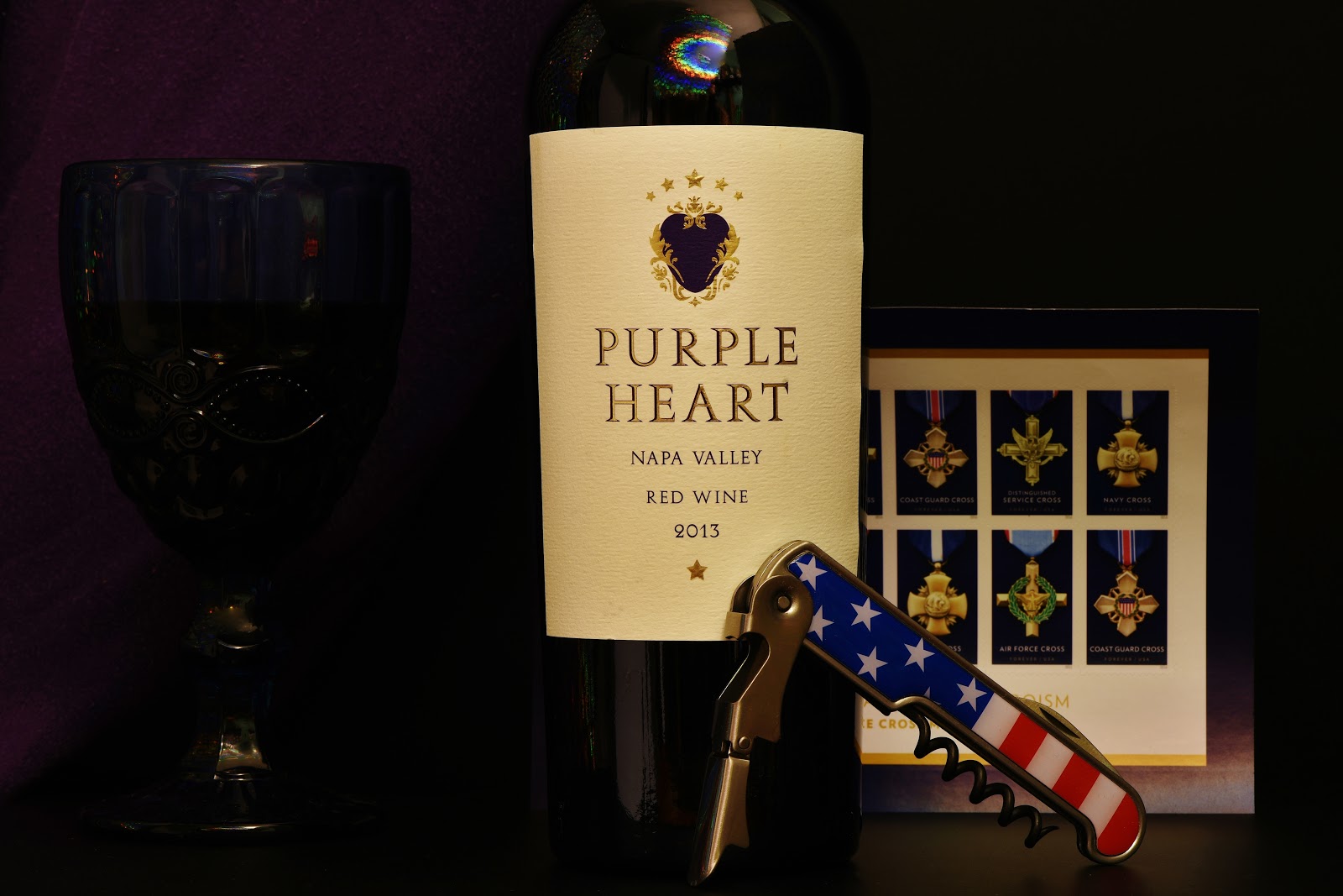New Hampshire Wineman Purple Heart Napa Valley 2013 Bordeauxstyled