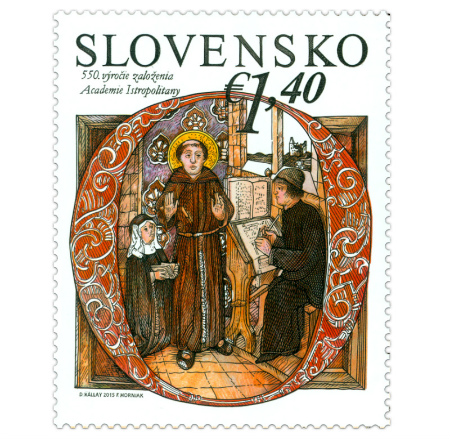 COLLECTORZPEDIA: Slovakia 2015 Stamp IssueUniversitas Istropolitana
