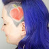 Electric Peach Hair Tattoo