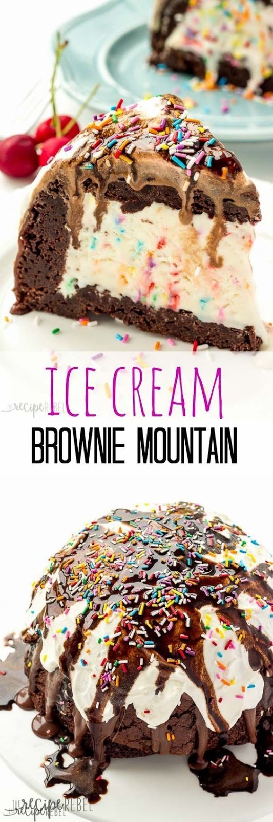 UPDATE NEW ICE CREAM BROWNIE MOUNTAIN (BROWNIE MOUNTAIN ICE CREAM CAKE!) blognana1