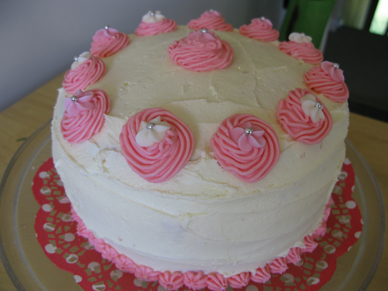 Chloe's 26th Birthday glitter cake