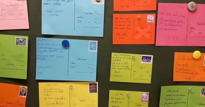 Ansichtskarte Postkarte Das Verfuchste Klassenzimmer