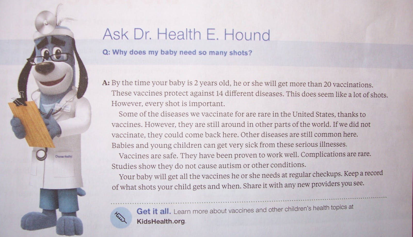 Questioning Our Reality Why Does My Baby Need So Many Shots?