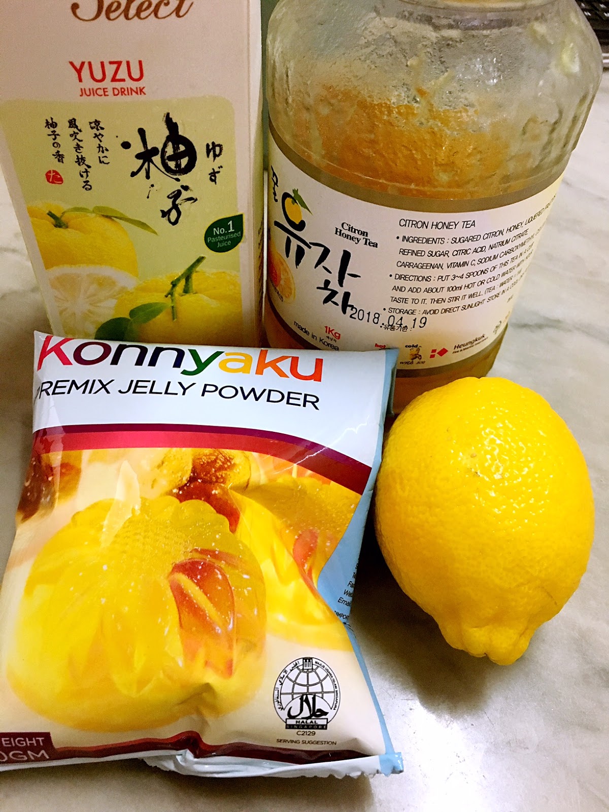 Yuzu Jelly Linda's Cravings