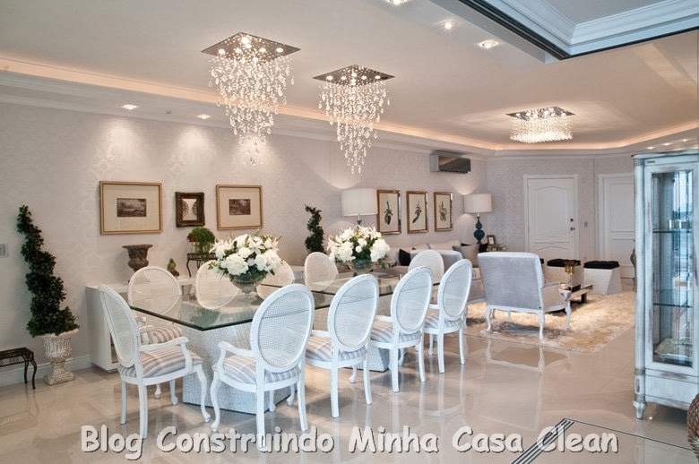 Construindo minha casa clean: 35 cristaleiras lindas na decoração!