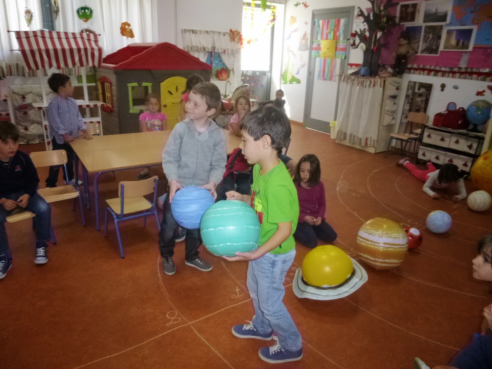 INFANTIL de GRACIA: ORDENAMOS EL SISTEMA SOLAR.