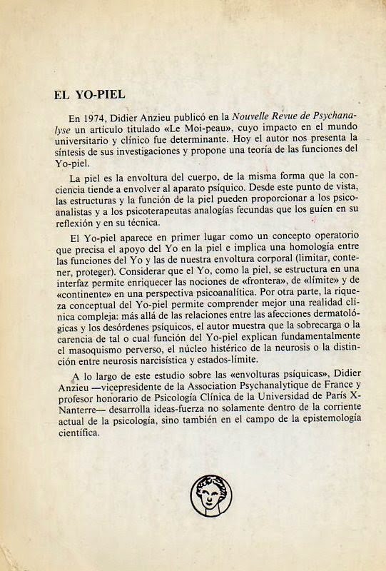el yo piel anzieu