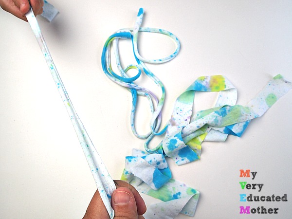 Upcycle old t-shirts into stylish bracelets with this fun kids craft. Perfect for camp, scouting, or church groups. 