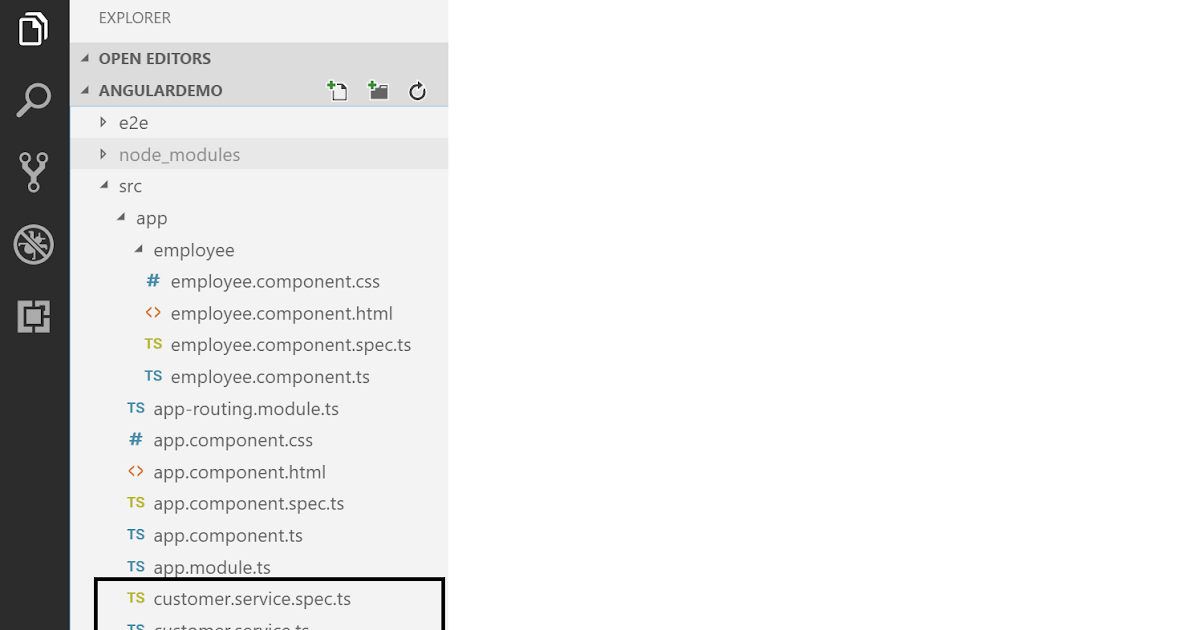 Generate Service In Angular Cli